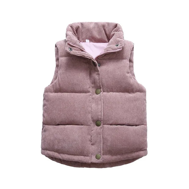 2023 Autumn Children Warm Thicken Vest Baby
