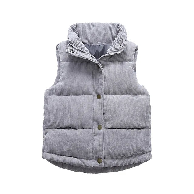2023 Autumn Children Warm Thicken Vest Baby