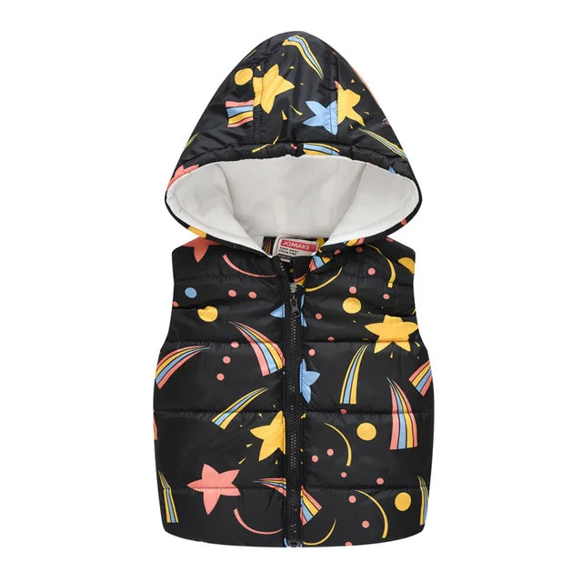2023 Autumn Children Warm Thicken Vest Baby