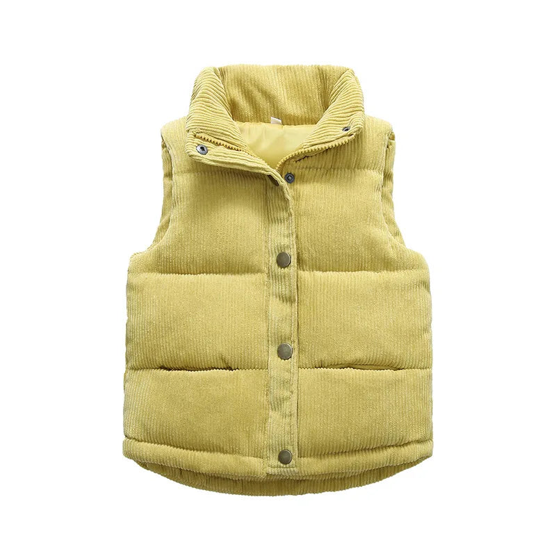 2023 Autumn Children Warm Thicken Vest Baby