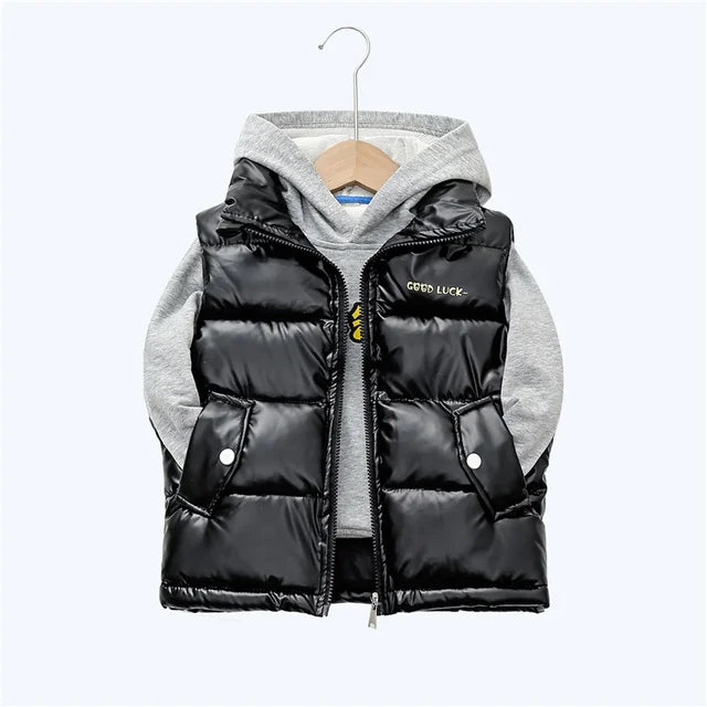 2023 Autumn Children Warm Thicken Vest Baby