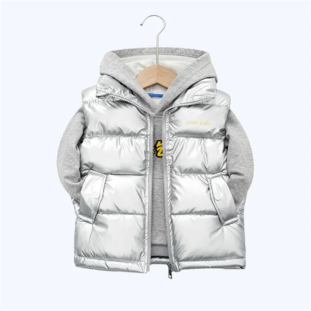2023 Autumn Children Warm Thicken Vest Baby
