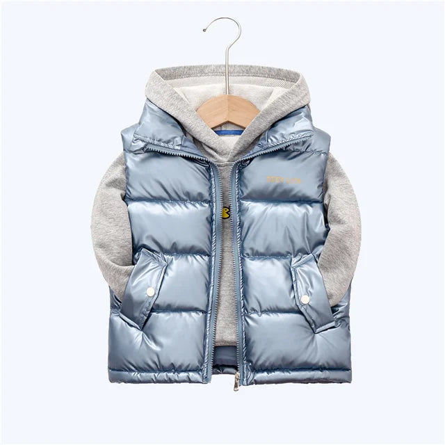 2023 Autumn Children Warm Thicken Vest Baby