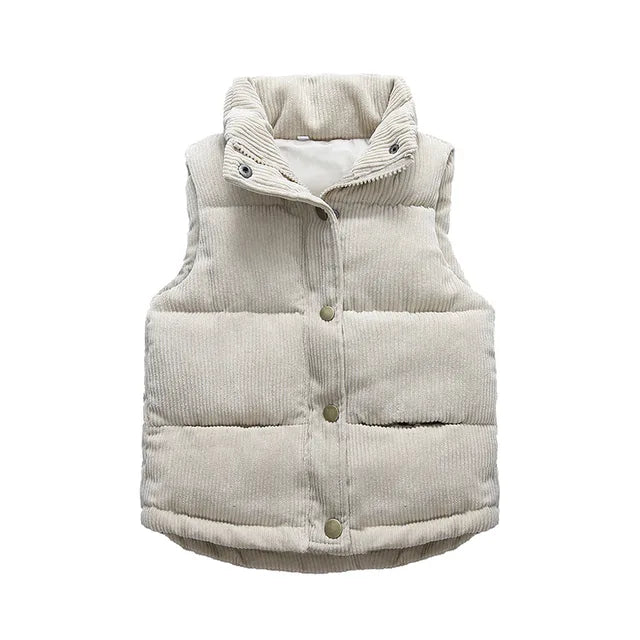 2023 Autumn Children Warm Thicken Vest Baby