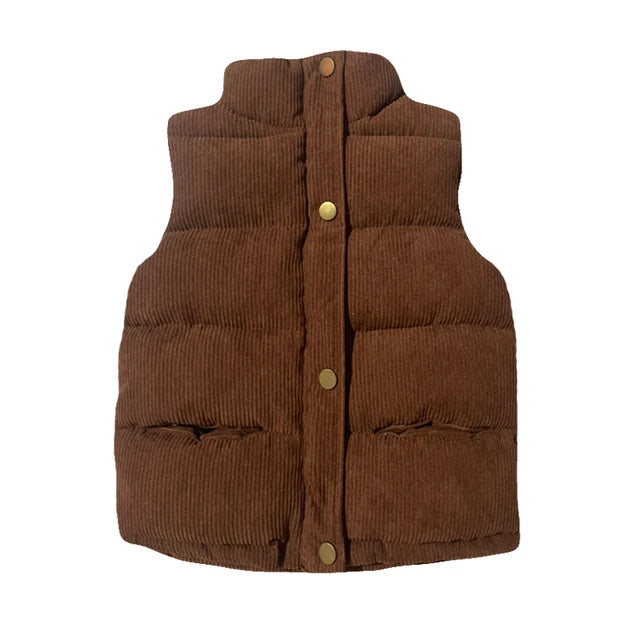 2023 Autumn Children Warm Thicken Vest Baby
